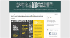 Desktop Screenshot of coopersquare.org